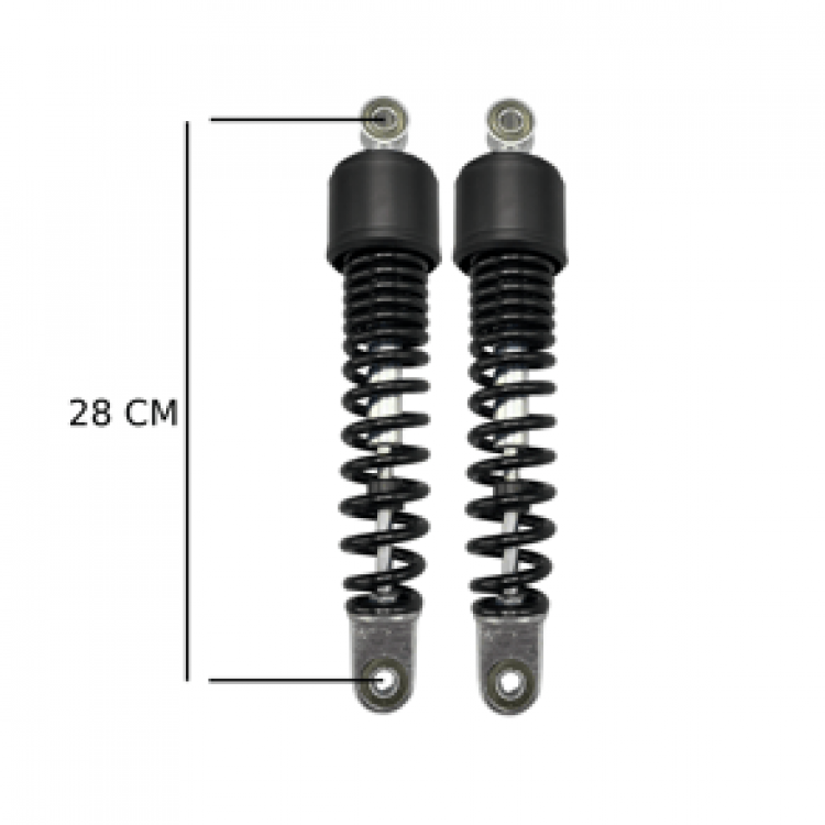 E-BİKE ARKA AMORTİSÖR TAKIM (28 CM)